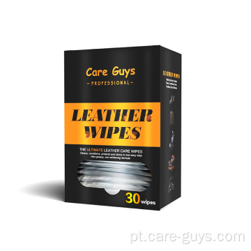 Limpos de couro Shoe Shine Wipes Wet Wipes